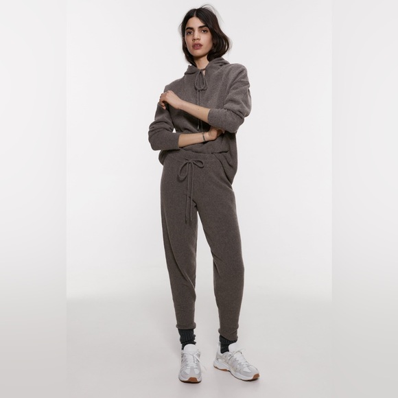 Zara Tops - Zara Knit Hoodie & Pant Set